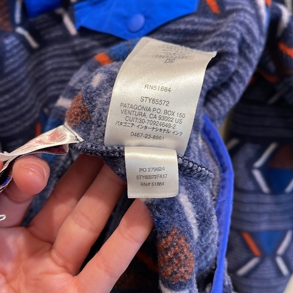 Patagonia Synchilla Snap T Geometric pattern - Picture 11 of 12